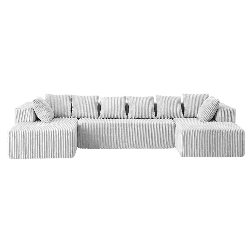 Modular U Shaped Sectional Sofa