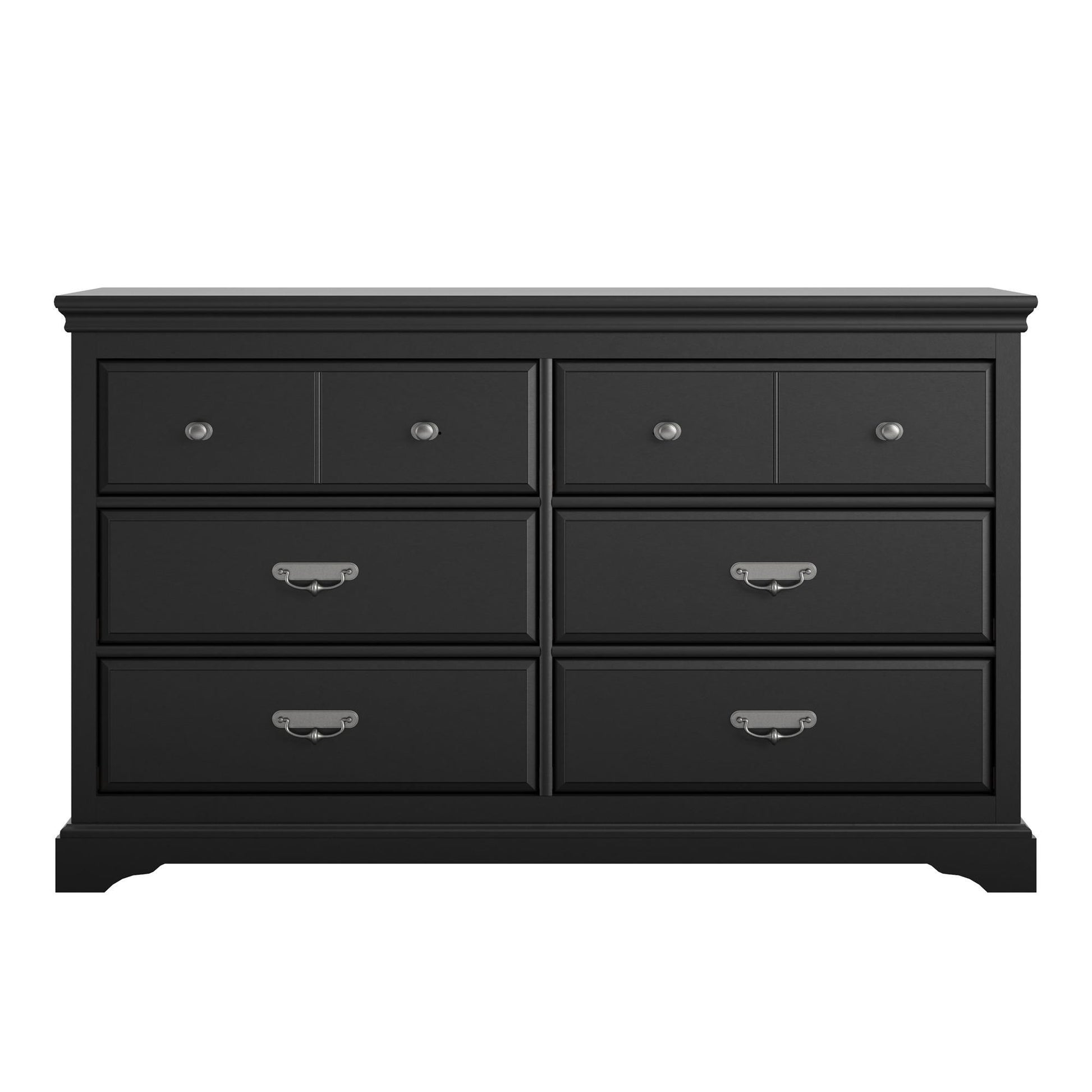 Bristol - 6 Drawer Dresser - Black