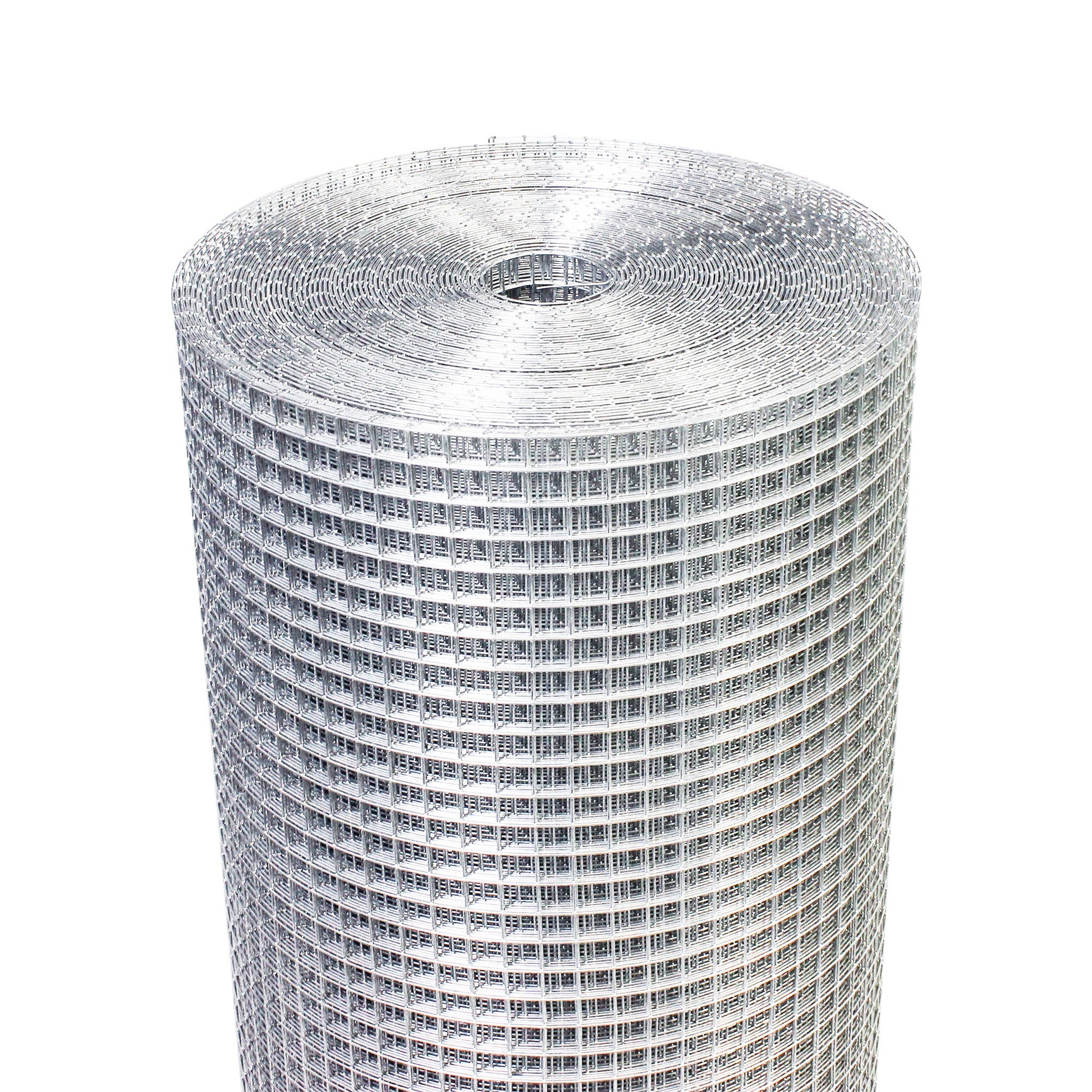 Galvanized Hardware Cloth, Chicken Wire Fence Roll For Garden And Animal Enclosures - Silver