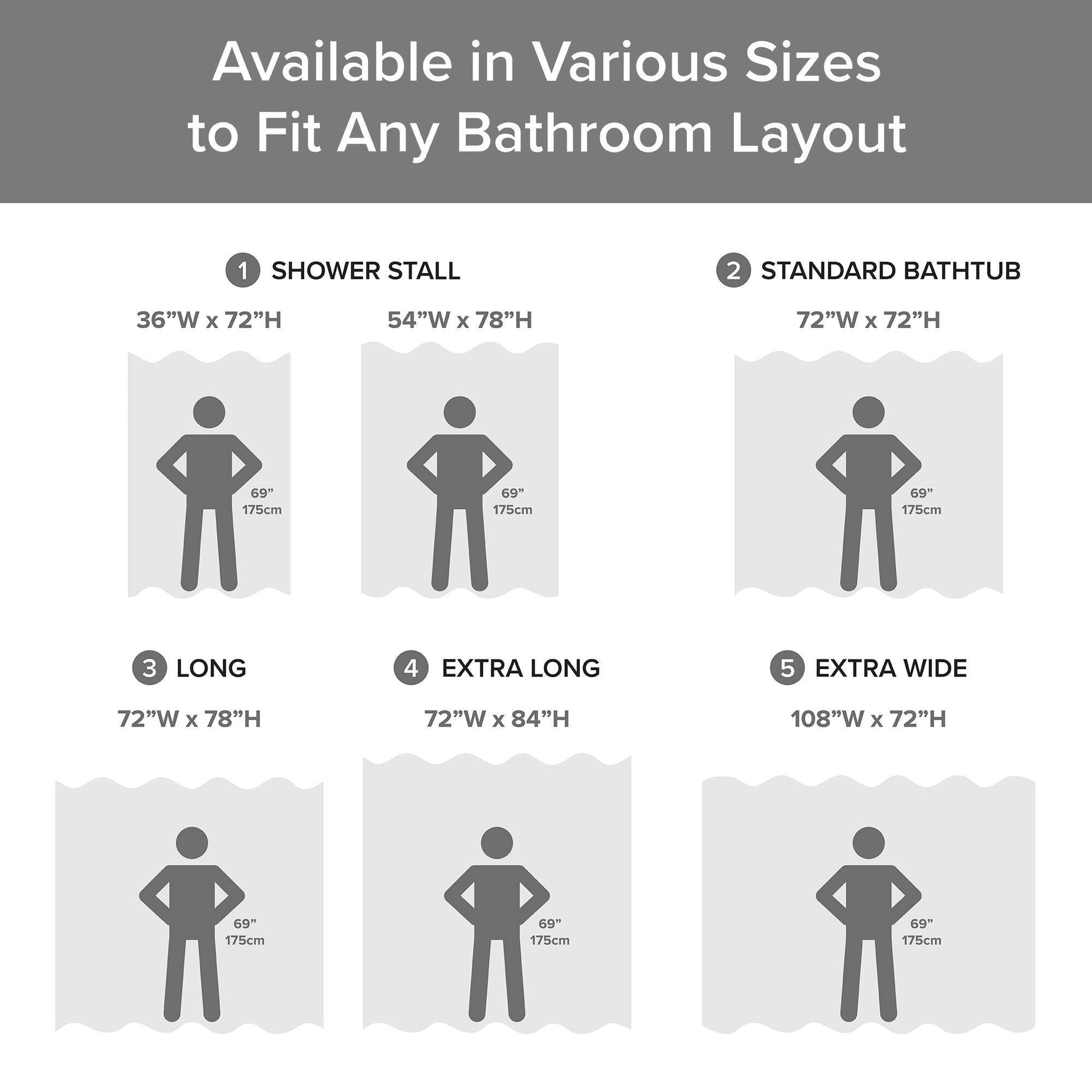 Spa Waffle - Shower Curtain With 3M Treatment - Gray