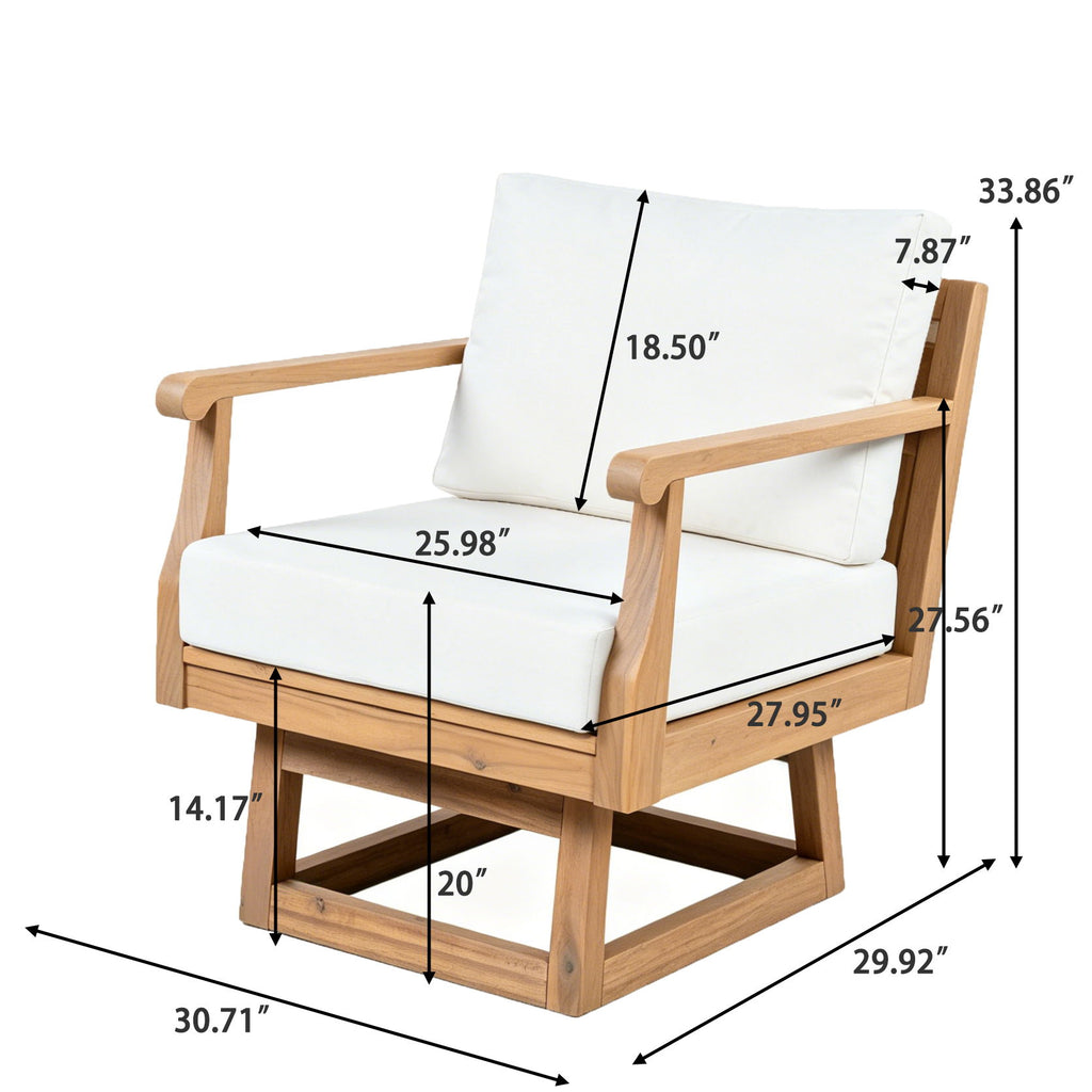 Swivel Chair With 360° Rotation