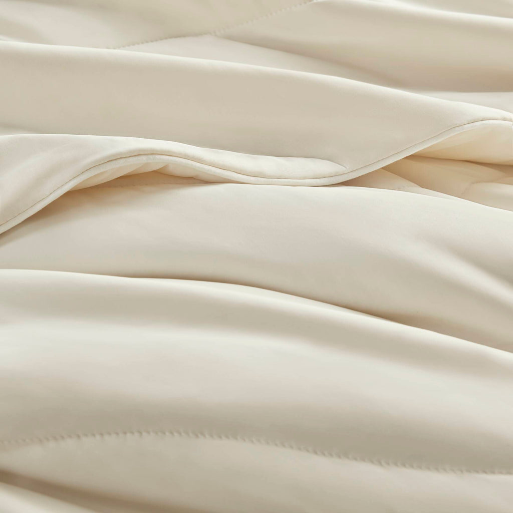 King/California King Reversible Tencel Comforter Blanket - Ivory