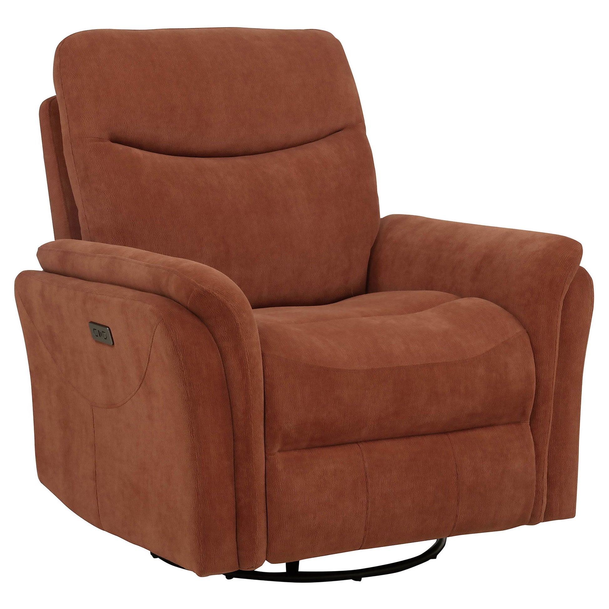 Beacon - Power Swivel Recliner With USB Charging And Adjustable Recline