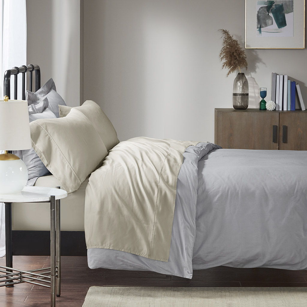 1500 Thread Count - King Sheet Set Cotton - Ivory