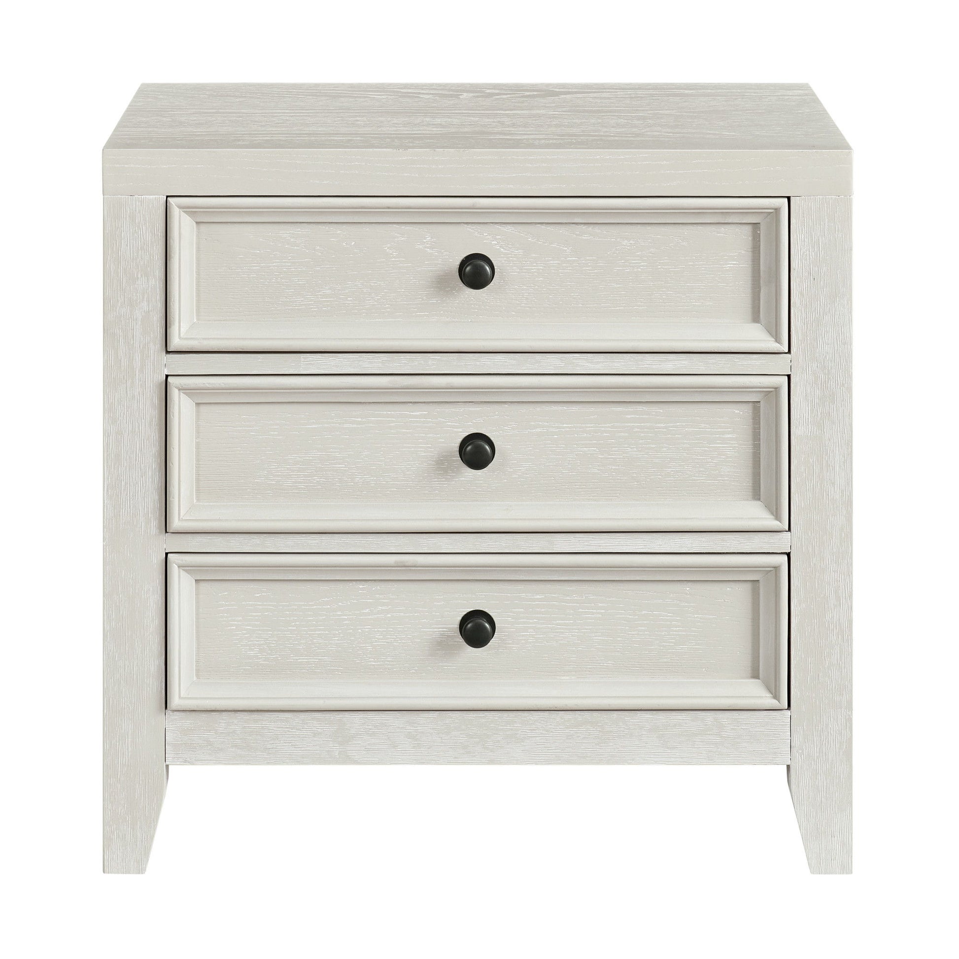 3 Drawer Nightstand With USB Charging Port