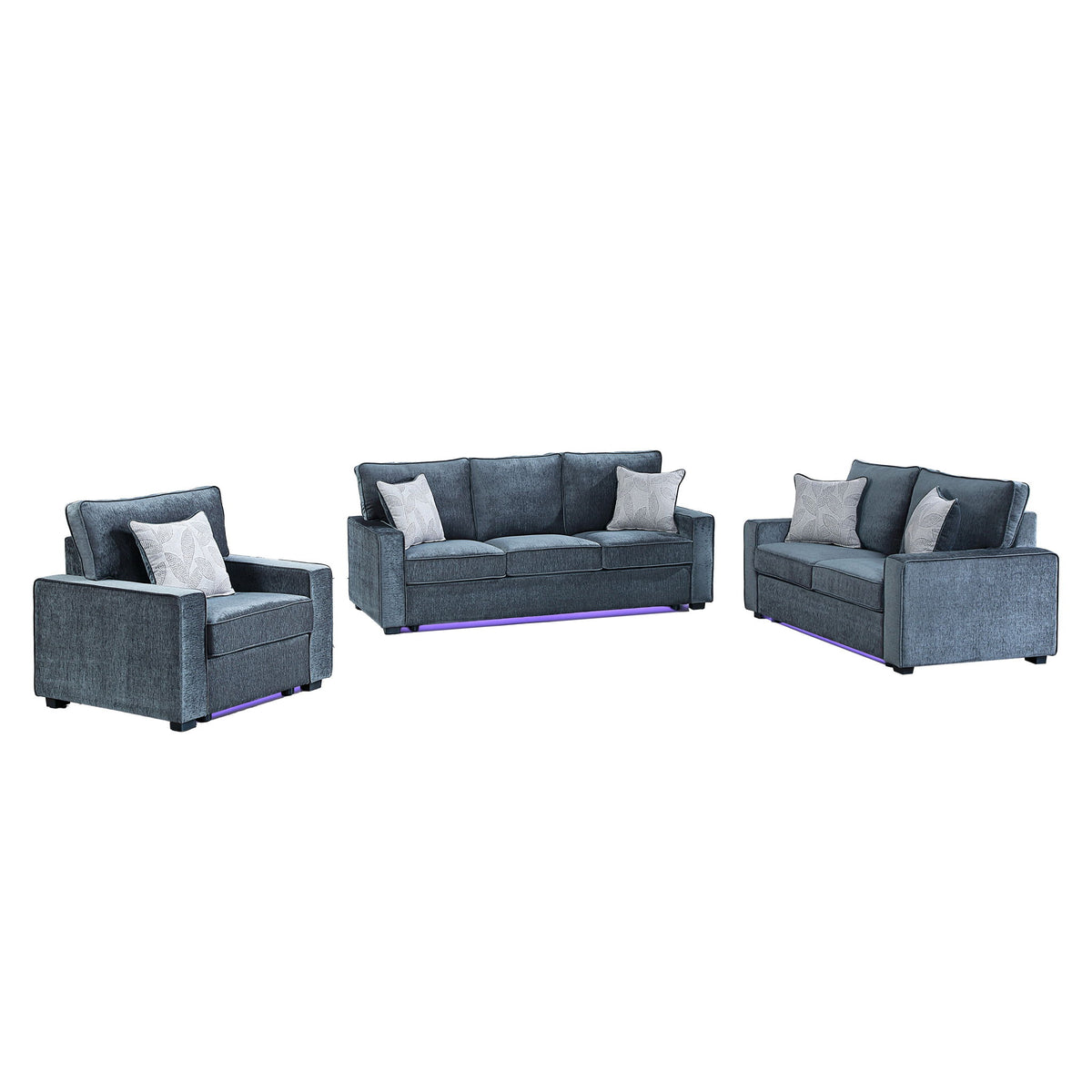 Rita - Living Room Set With LED