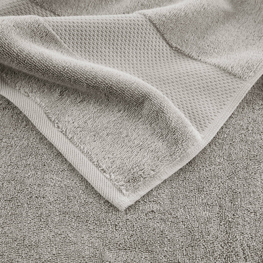 Turkish Bath Sheet 2 Piece Set - Gray