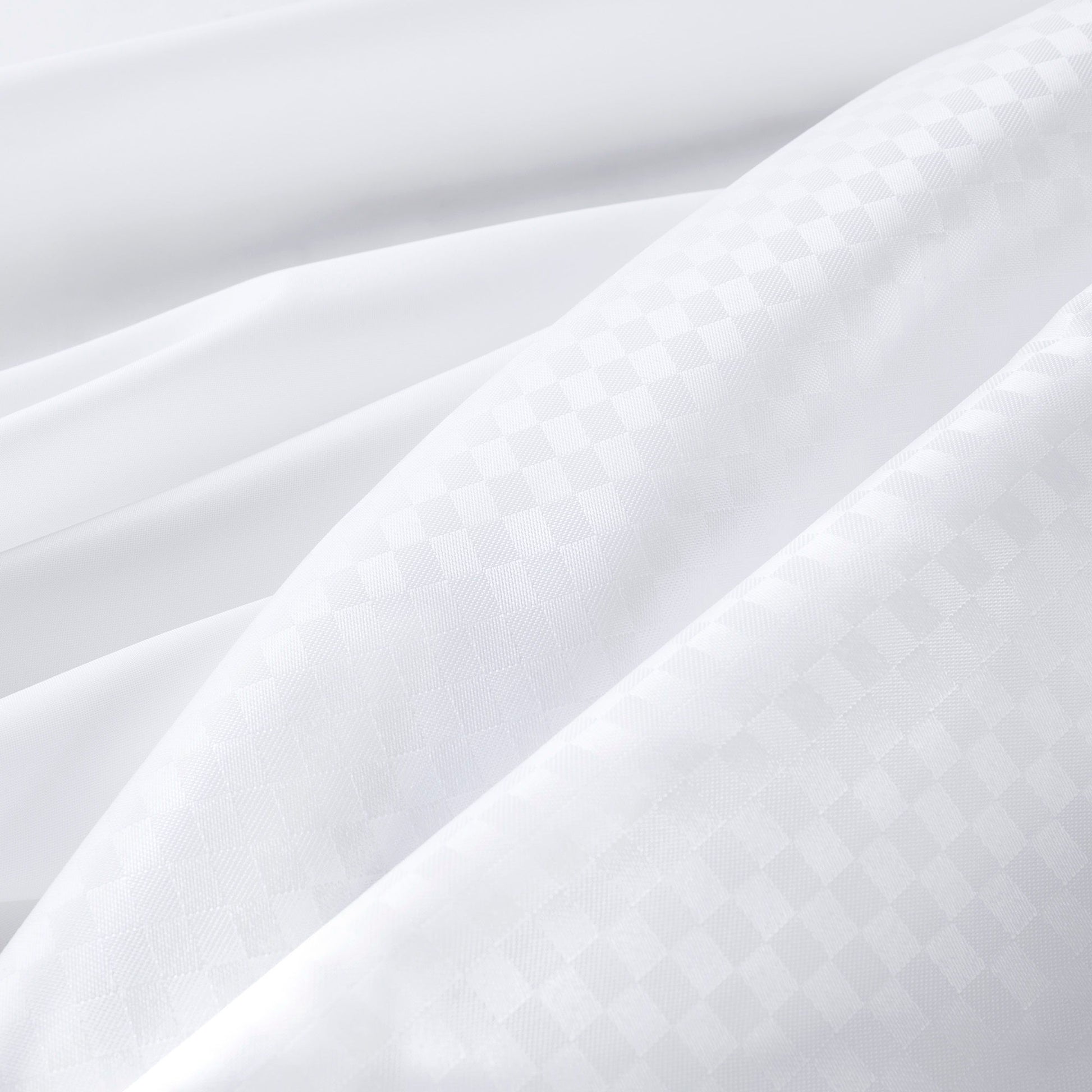 Plain Weave - Essential Shower Curtain - White