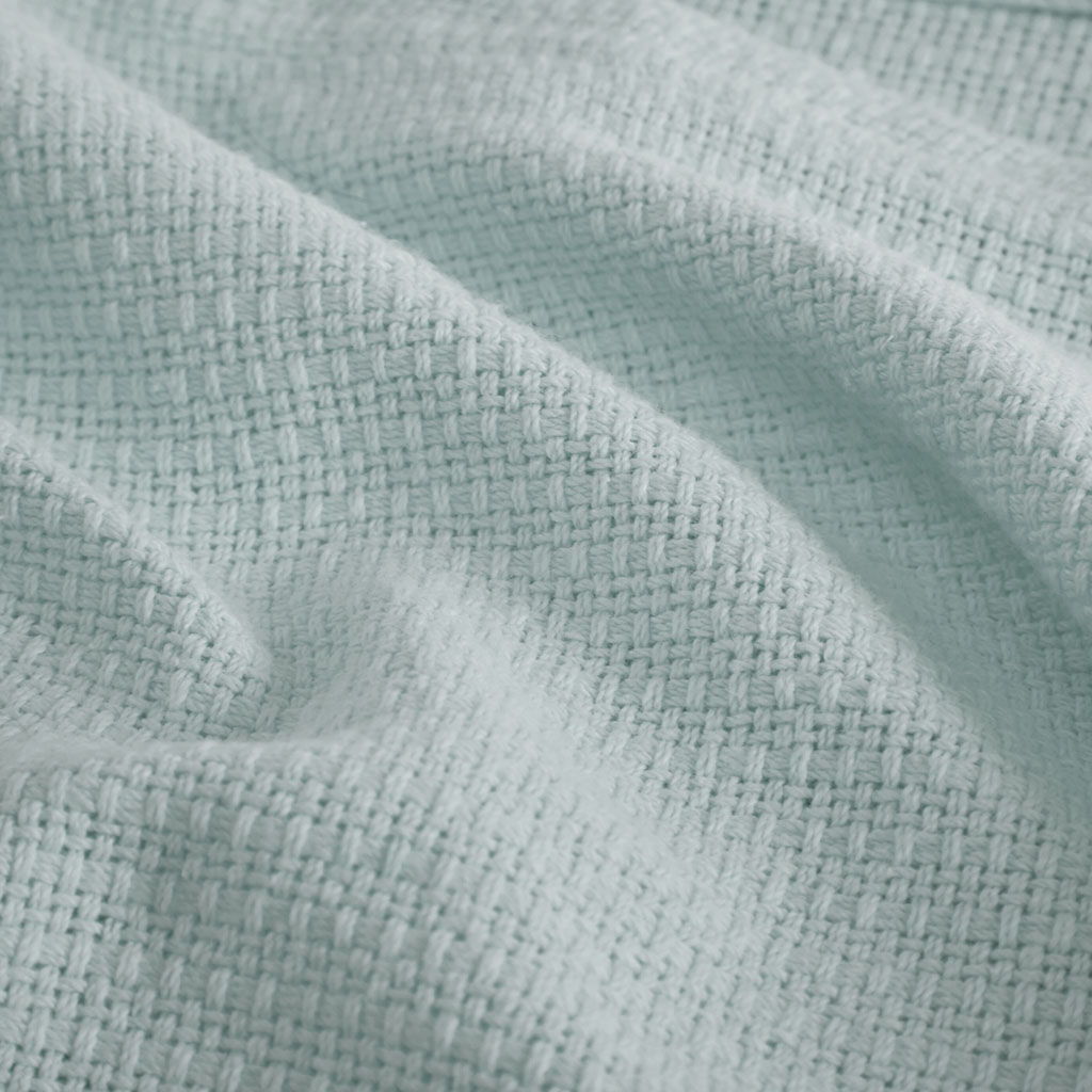 Freshspun Basketweave - Twin Blanket - Blue