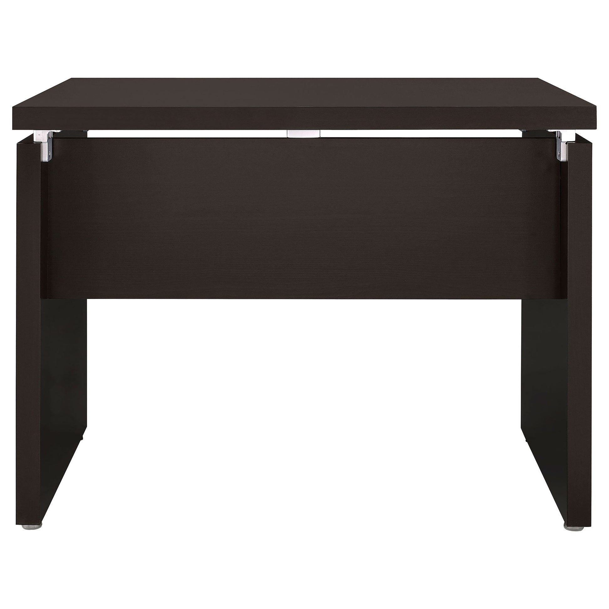 Extension Desk With Floating Top Design - Brown