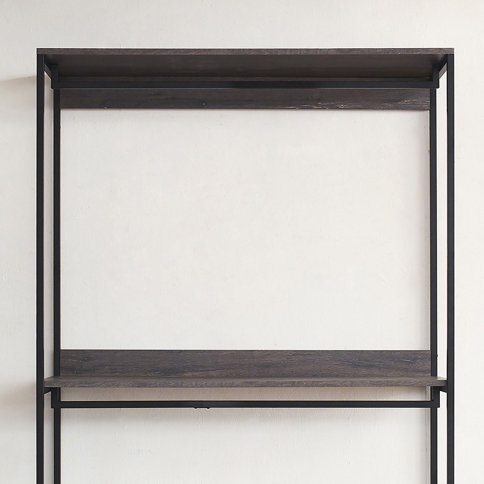 Monica - Farmhouse Industrial Wood Walk In Closet