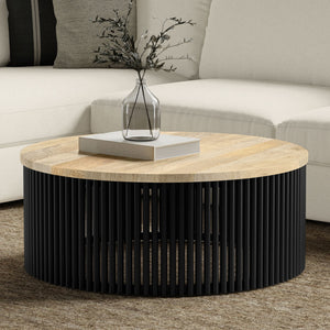 Demy - Coffee Table - Natural / Black