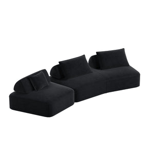 Modern Luxury Oversized Modular Sectional Sofa Set
