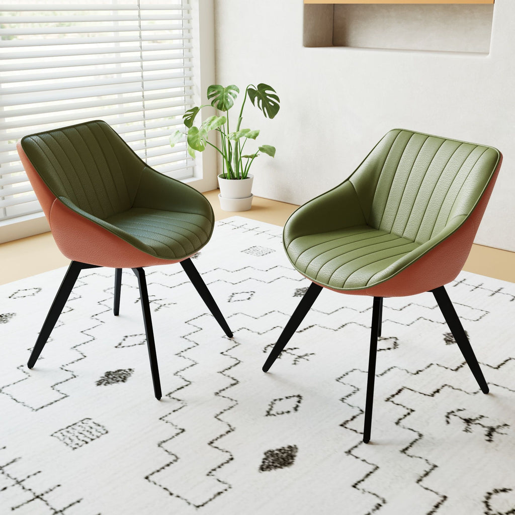 Modern Medieval Kitchen Dining Chair With 360 ° Rotation