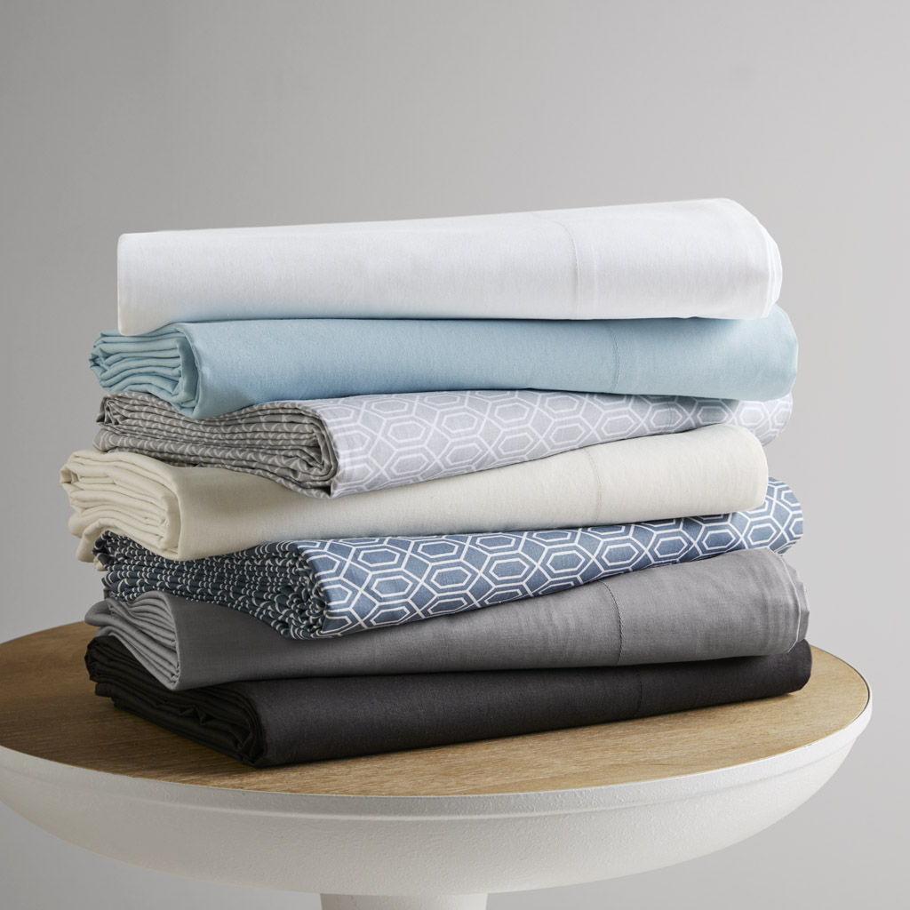 Cotton 144TC - Queen Solid Sheet Set - Black