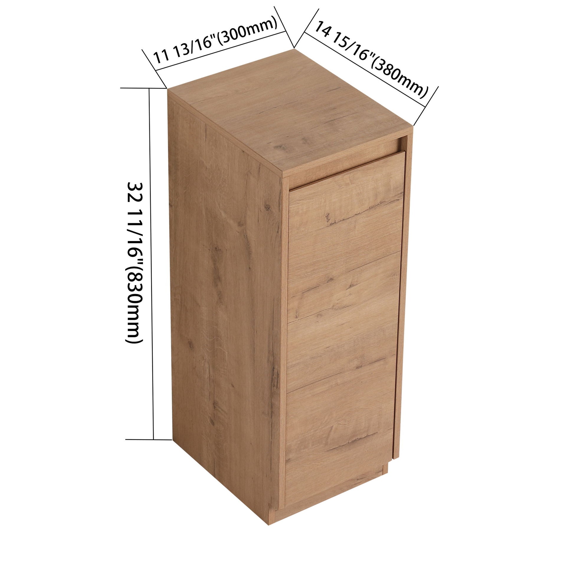 Freestanding Storage Cabinet, Soft Close Doors