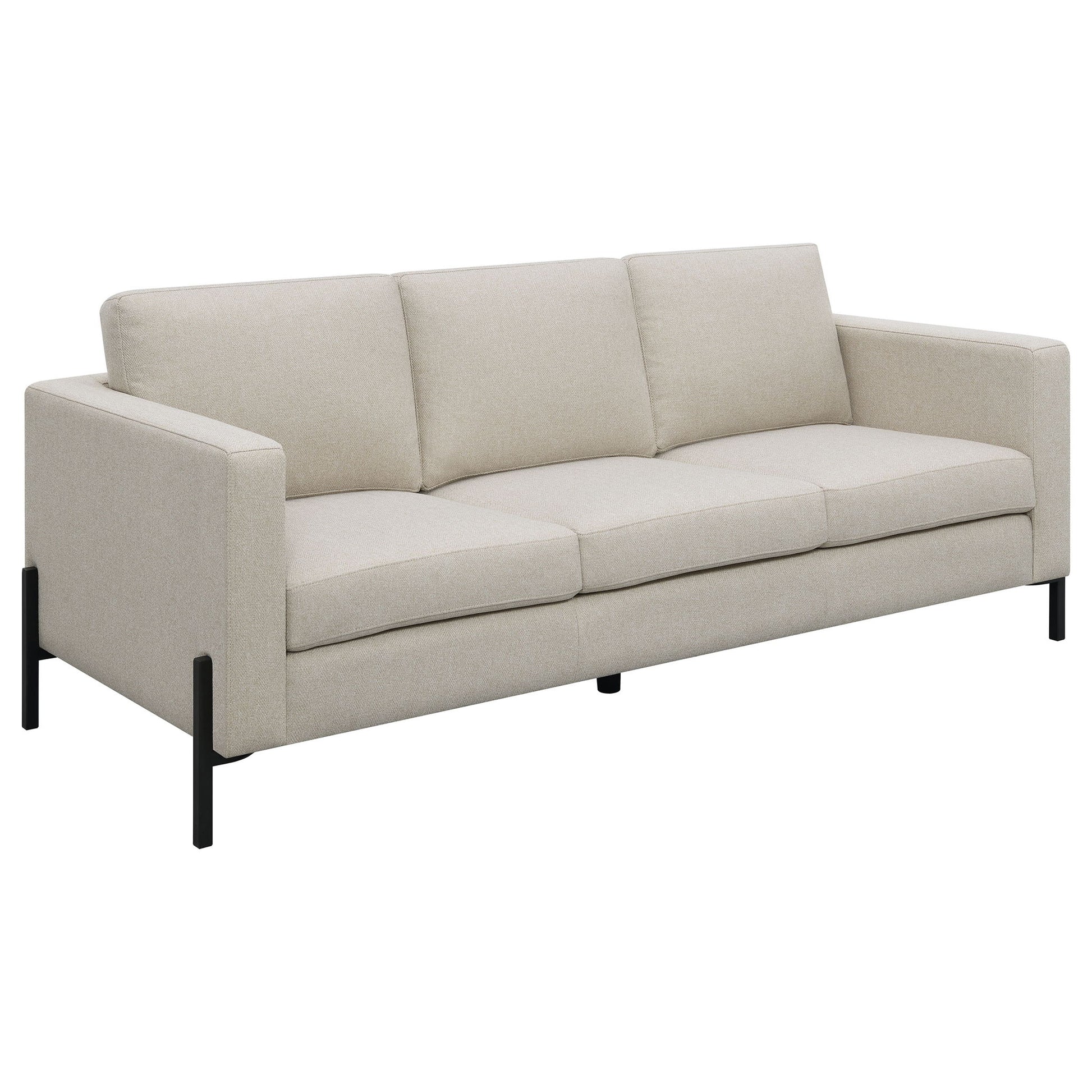 Tilly - Track Arm Sofa - Oatmeal