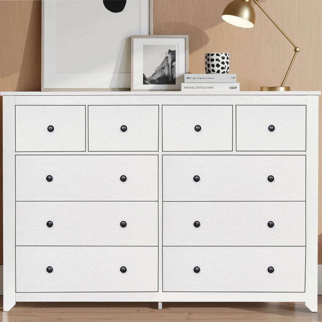 10 Drawer Dresser For Bedroom Ample Storage