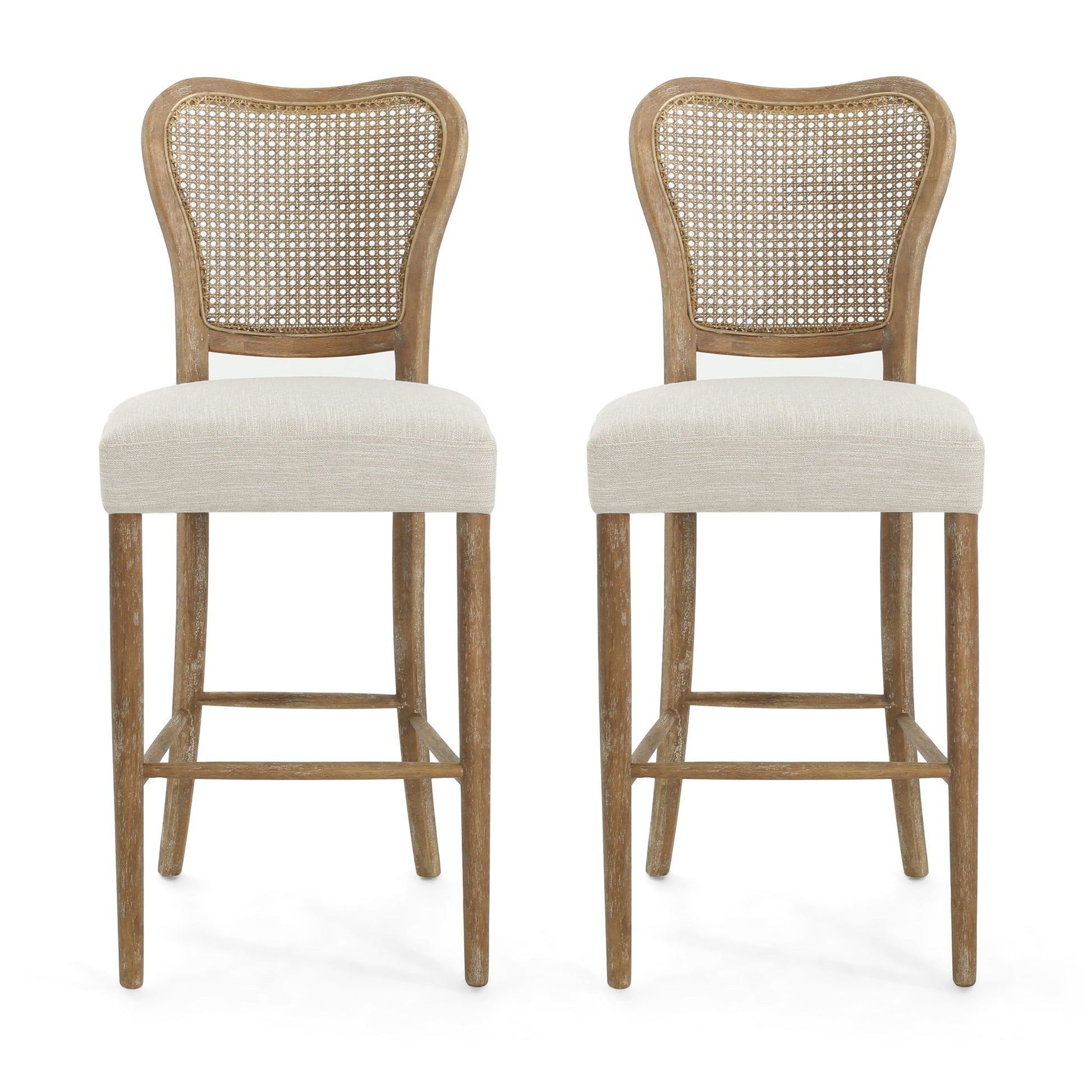Barstool (Set of 2) - Dark Brown