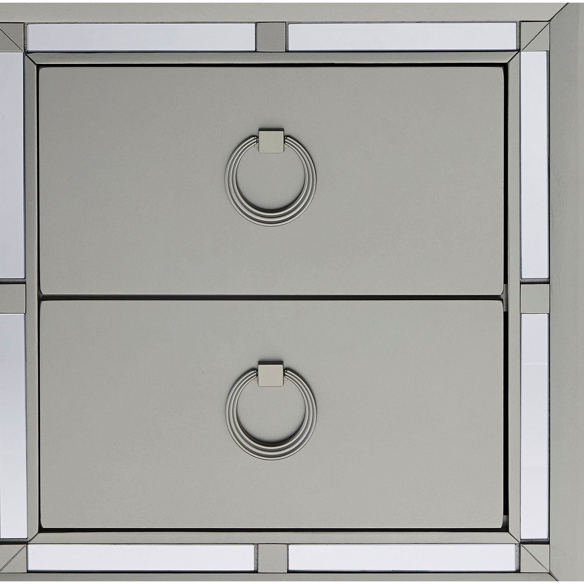 Chloe - Nightstand - Gemstone Silver