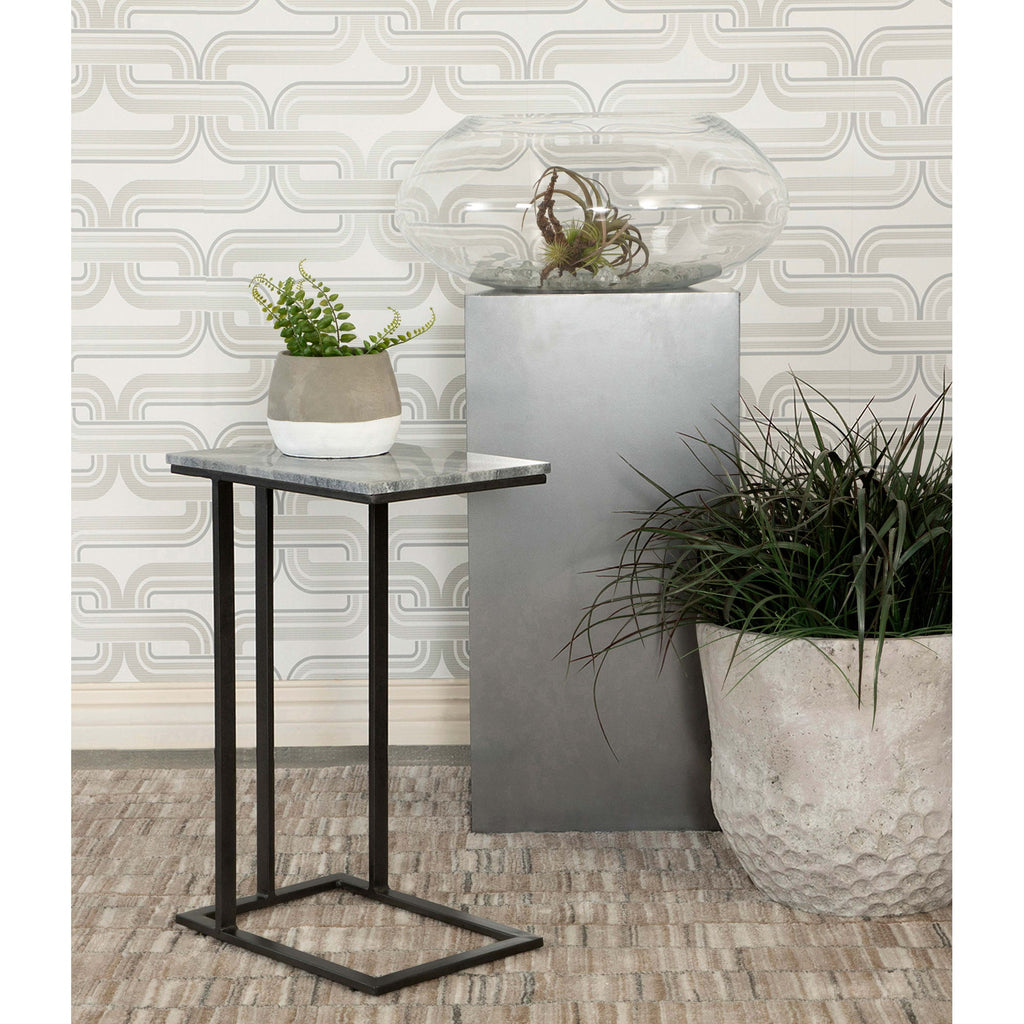 Encina - C-Shaped Sofa Side Table