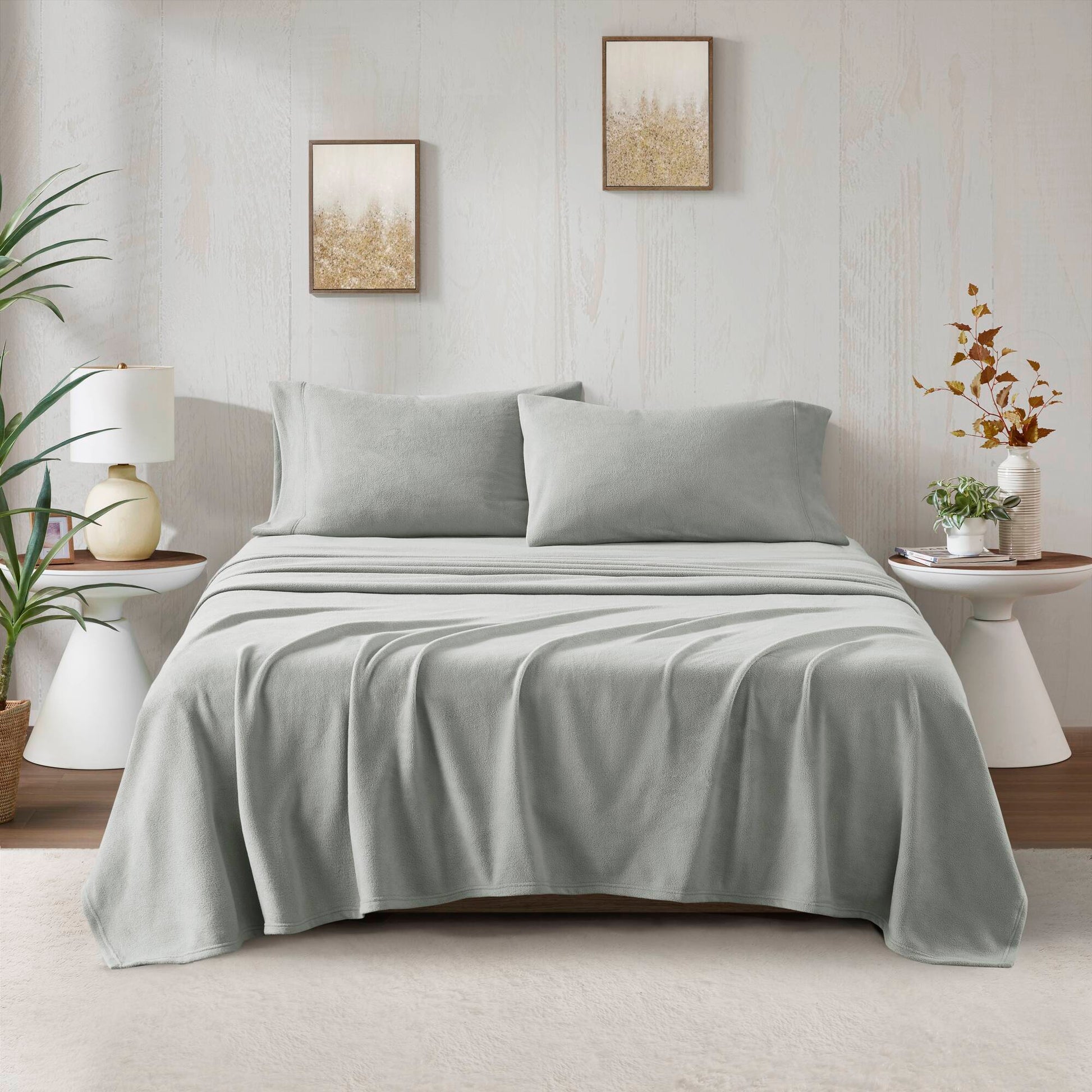 Twin Long Sheet Set - Gray