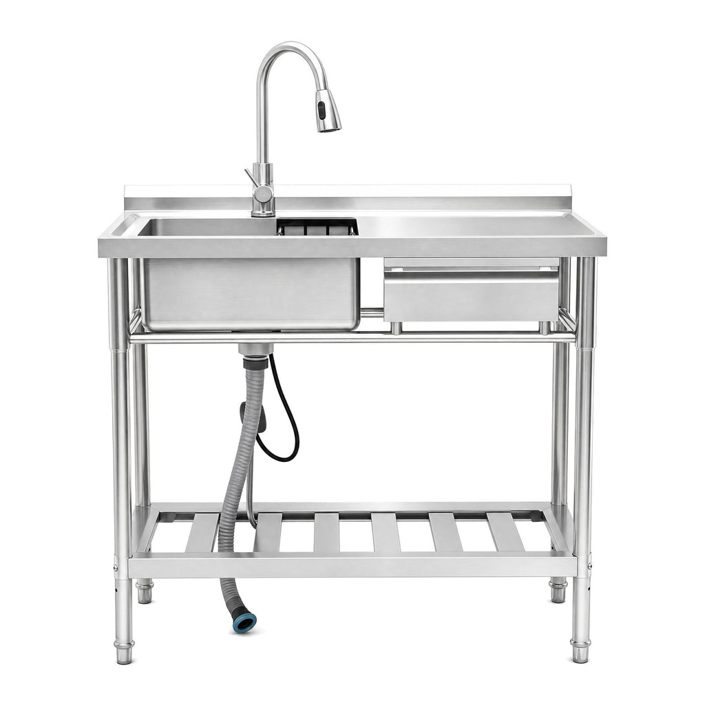 Freestanding Utility Sink With Accents