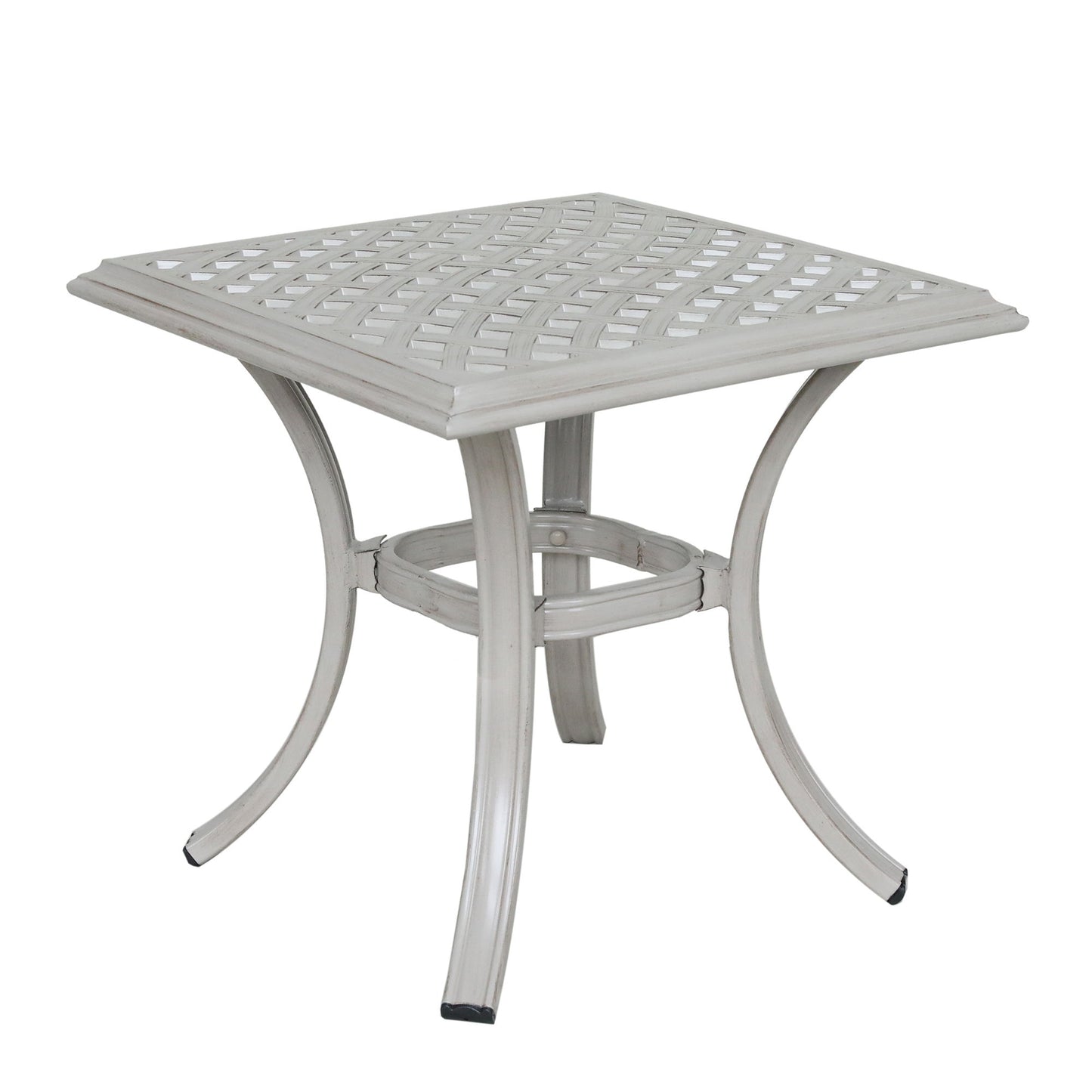 22" Outdoor Standard End Table - Ashen Wheat