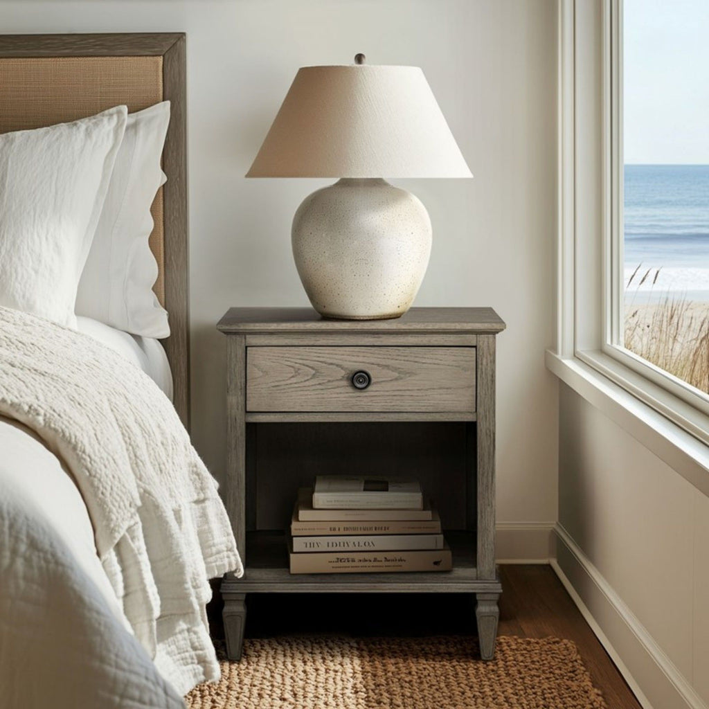 Victoria - Nightstand With Open Storage