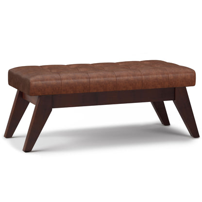 Draper - Mid Century Tufted Ottoman Bench