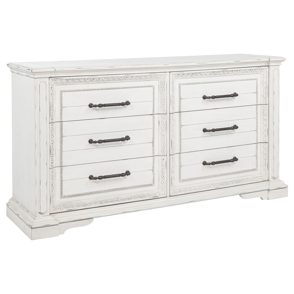 6 Drawer Bedroom Dresser Cabinet - Vintage