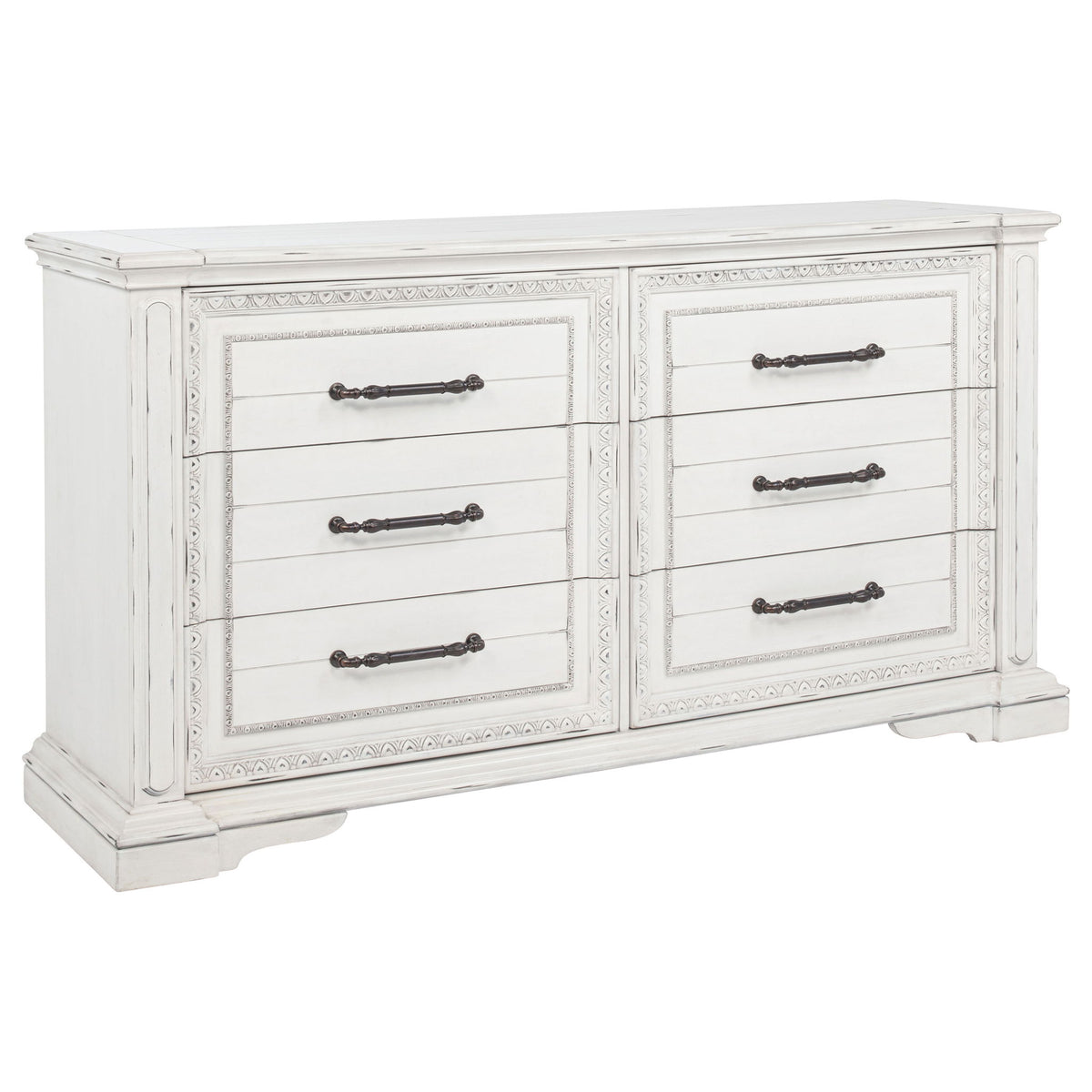 6 Drawer Bedroom Dresser Cabinet - Vintage