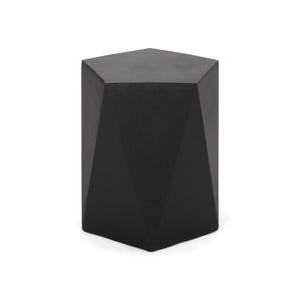 Side Table With Geometric Design