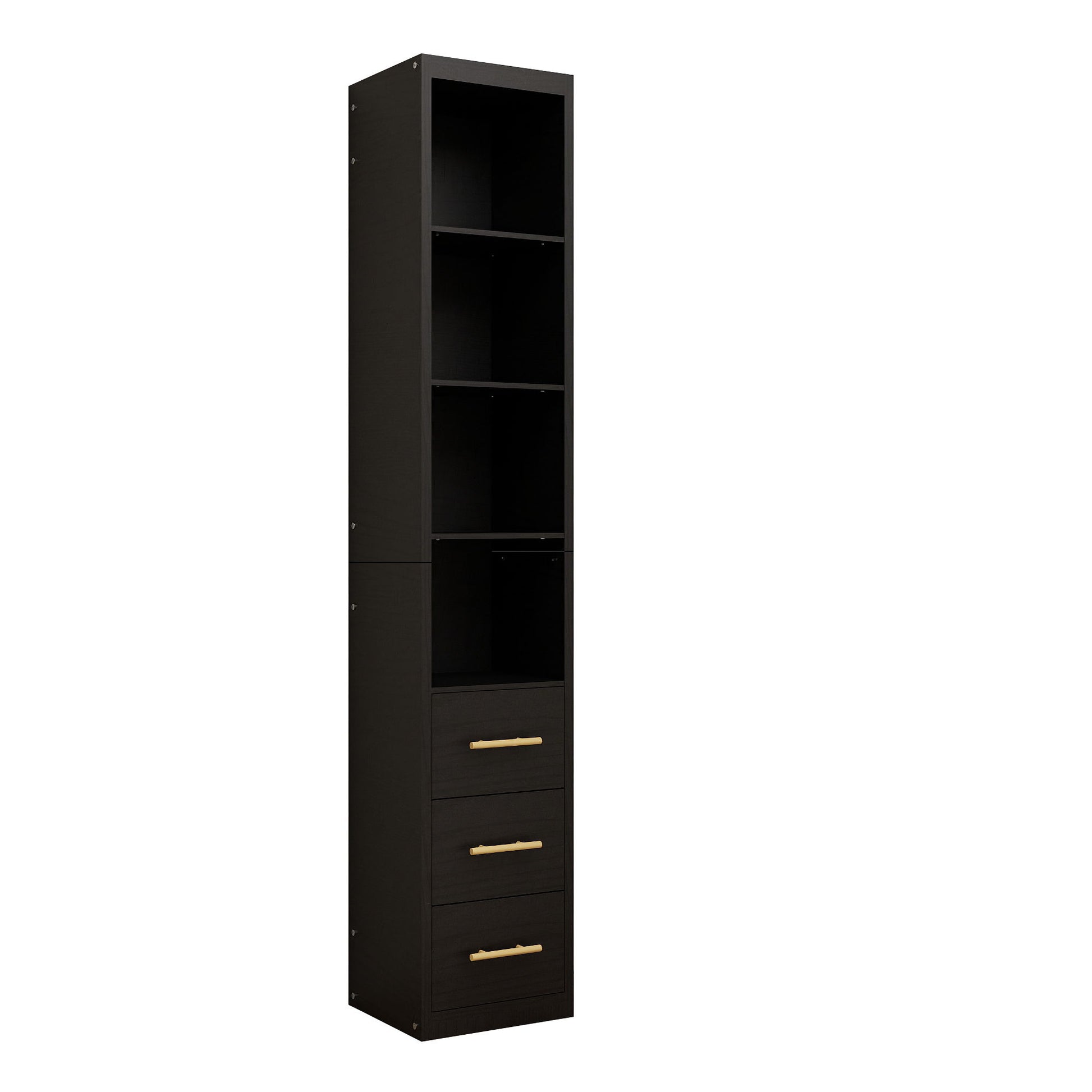 Tall Storage Cabinet With Drawers And Shelves