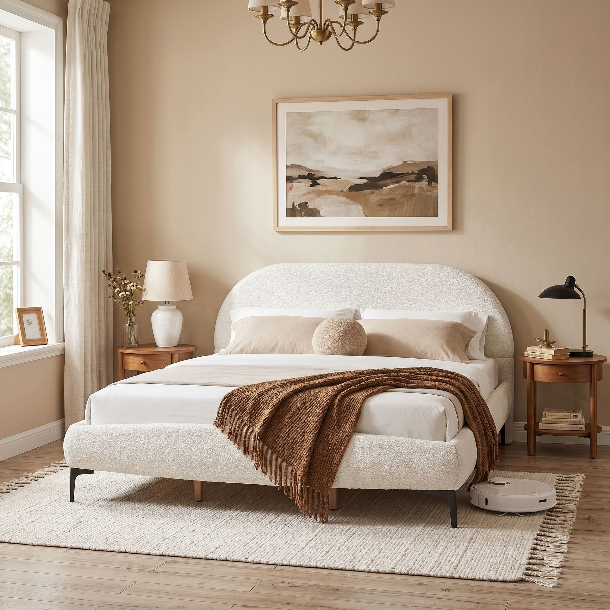 Luxury Upholstered Bed Frame