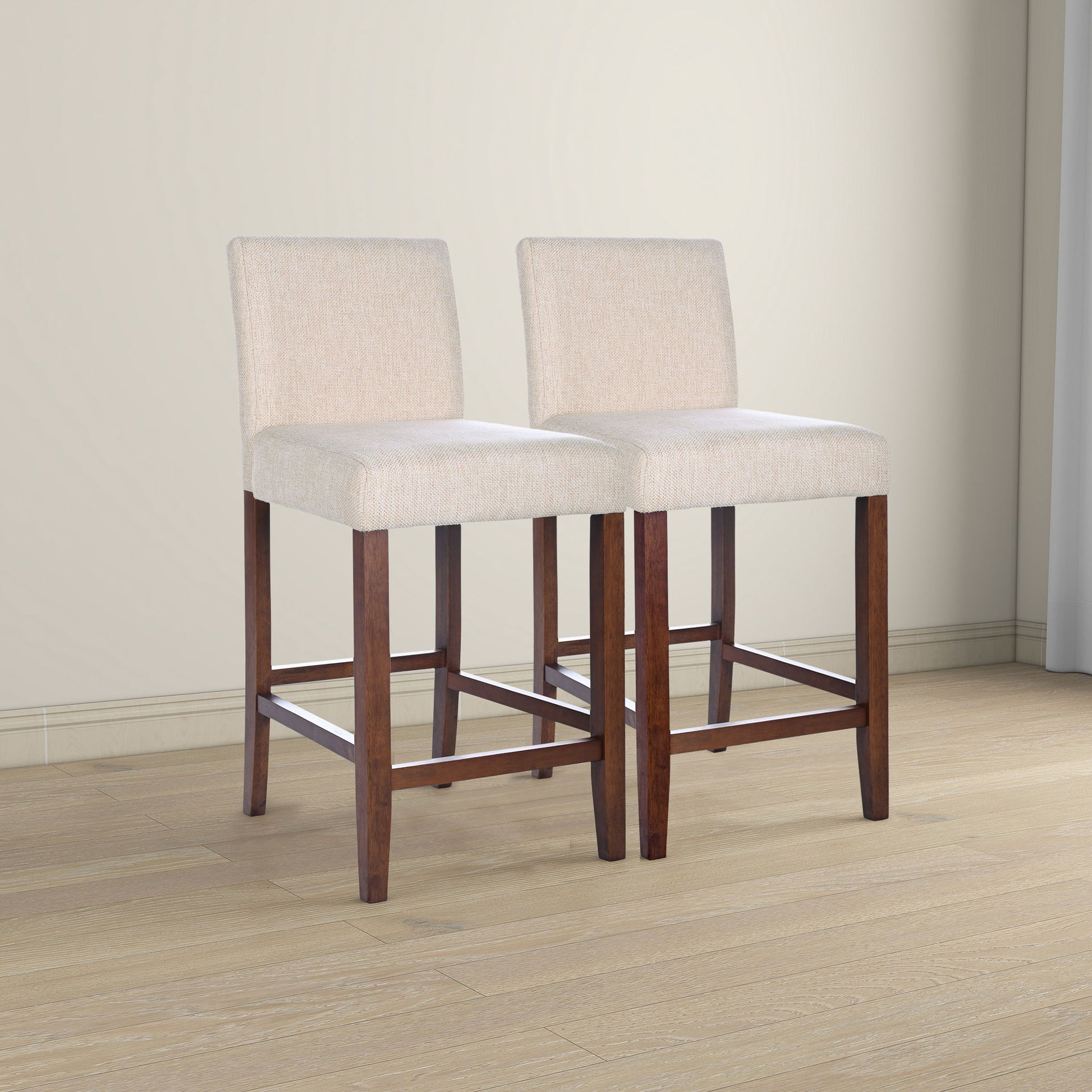 Dorian - Counter Chair (Set of 2) - Beige