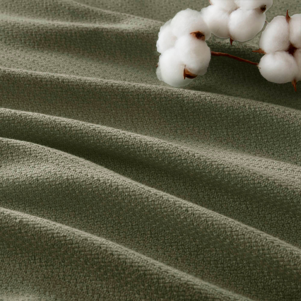 Liquid - Twin Blanket - Olive Green