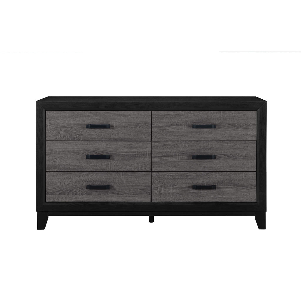 Soluto - Dresser - Gray / Black
