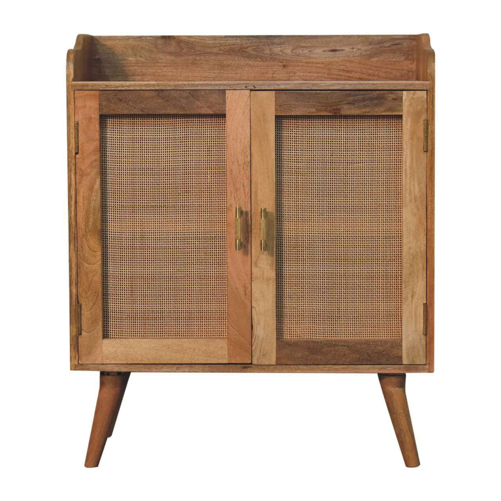 Larissa - T Bar Raised Cabinet - Brown