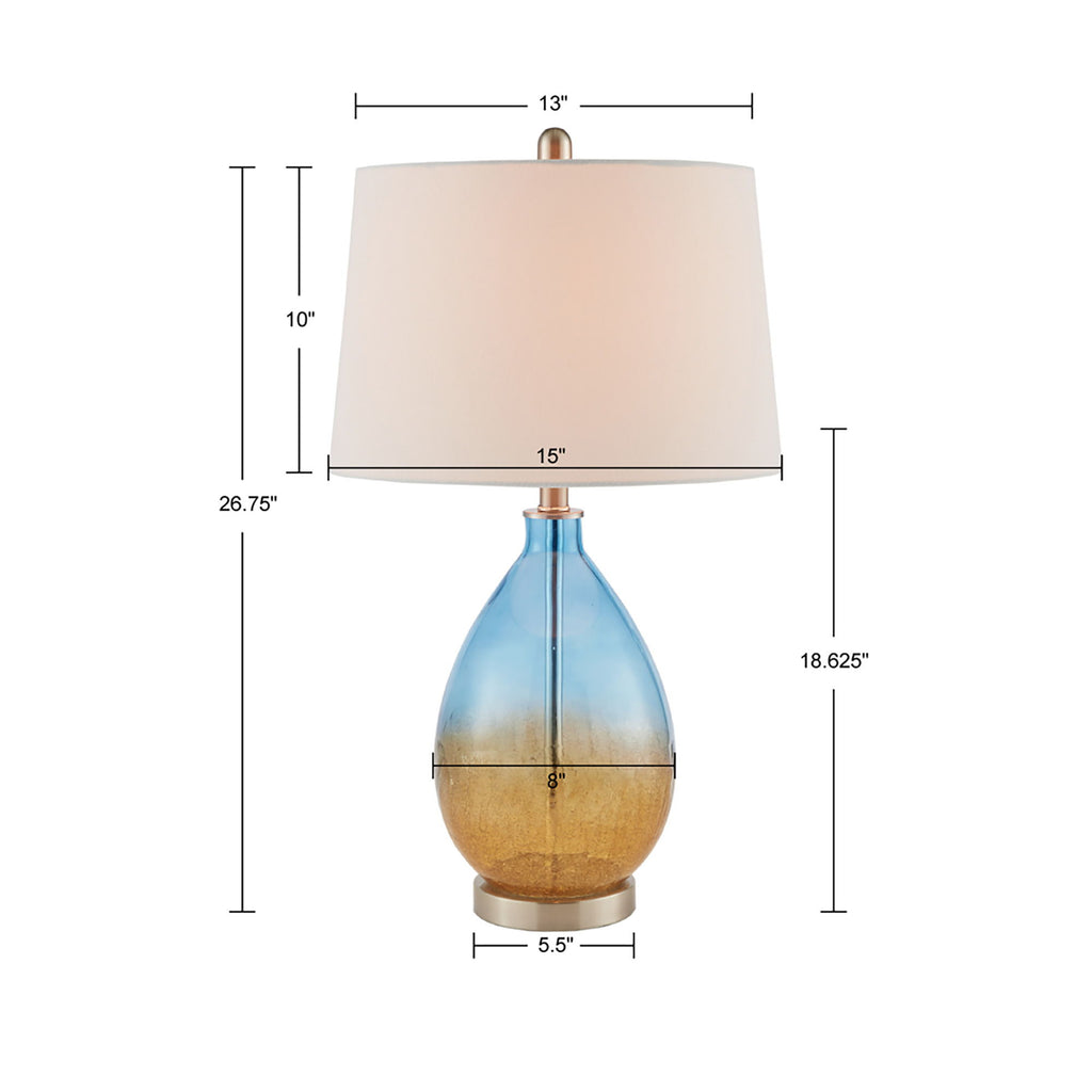 Cortina - Table Lamp (Set of 2) - Blue