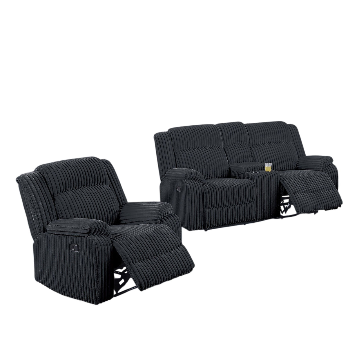 Motion Recliner Chair Set, Living Room Furniture