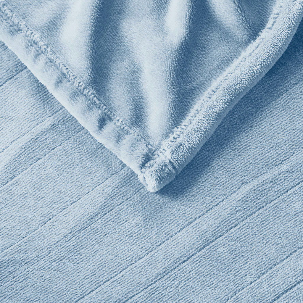 Heated Blanket - Light Blue