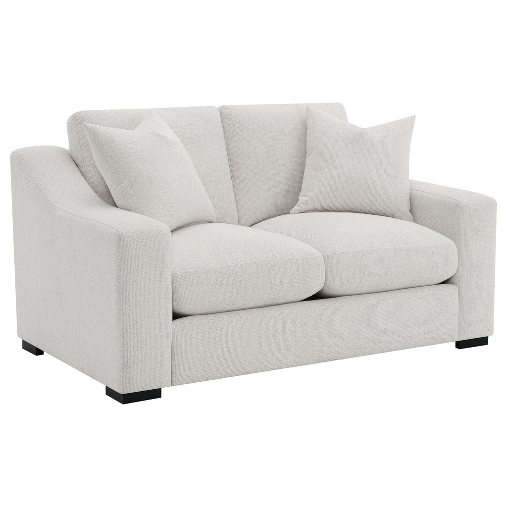 Chelan - Upholstered Track Arm Sofa Set With Curved Arms
