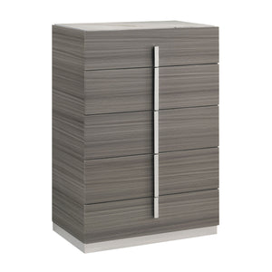 Altima - 5 Drawer Chest - Gray