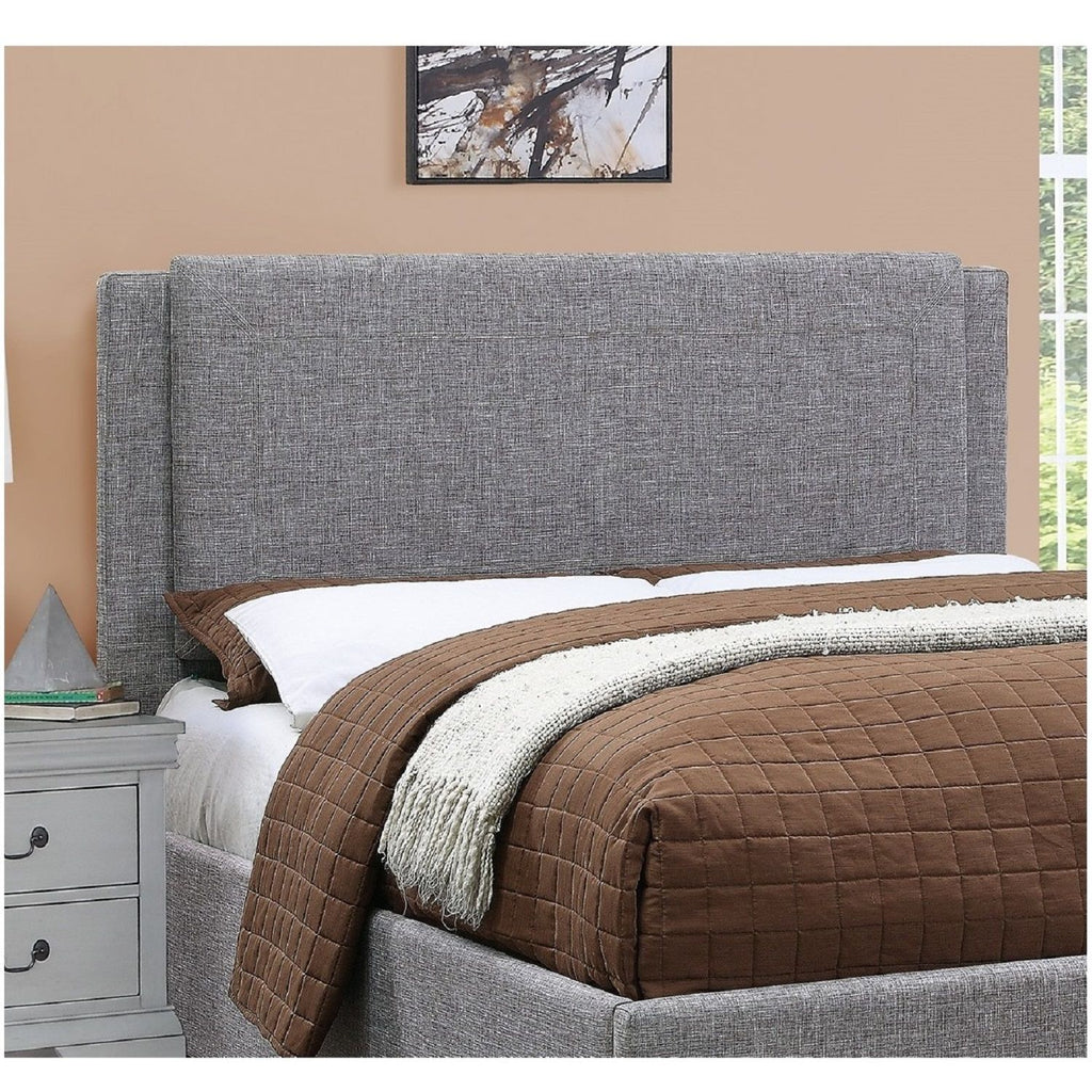 Contemporary Upholstered Bed With Storage Drawers