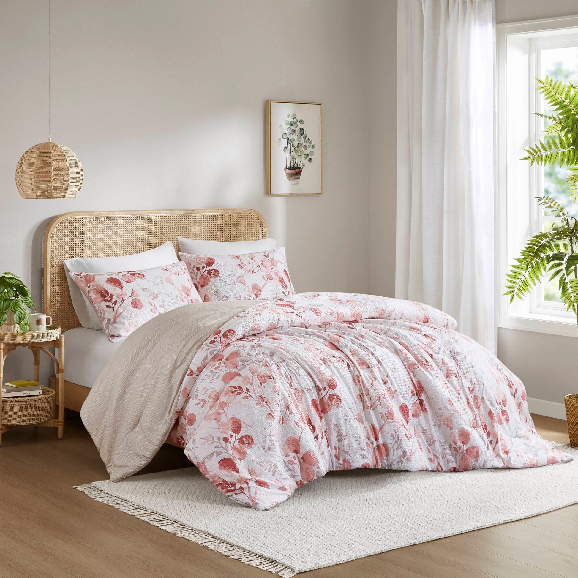 Gabrielle - King Comforter Mini Set - Pink