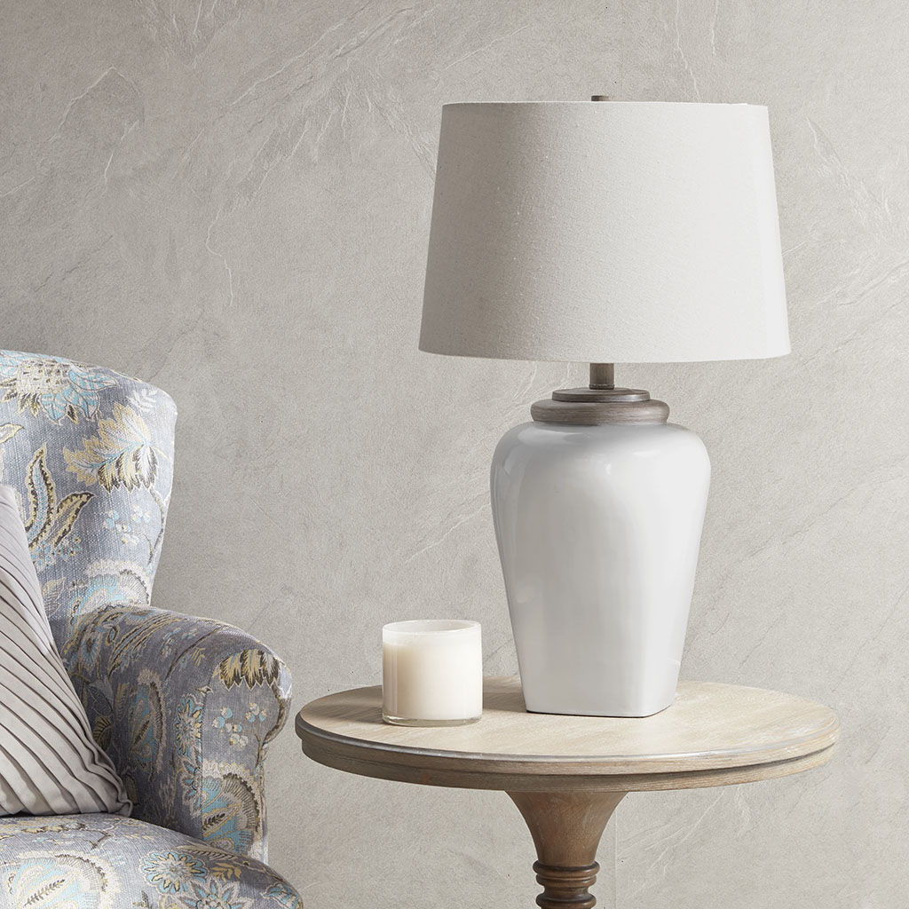 Jemma - Table Lamp - White