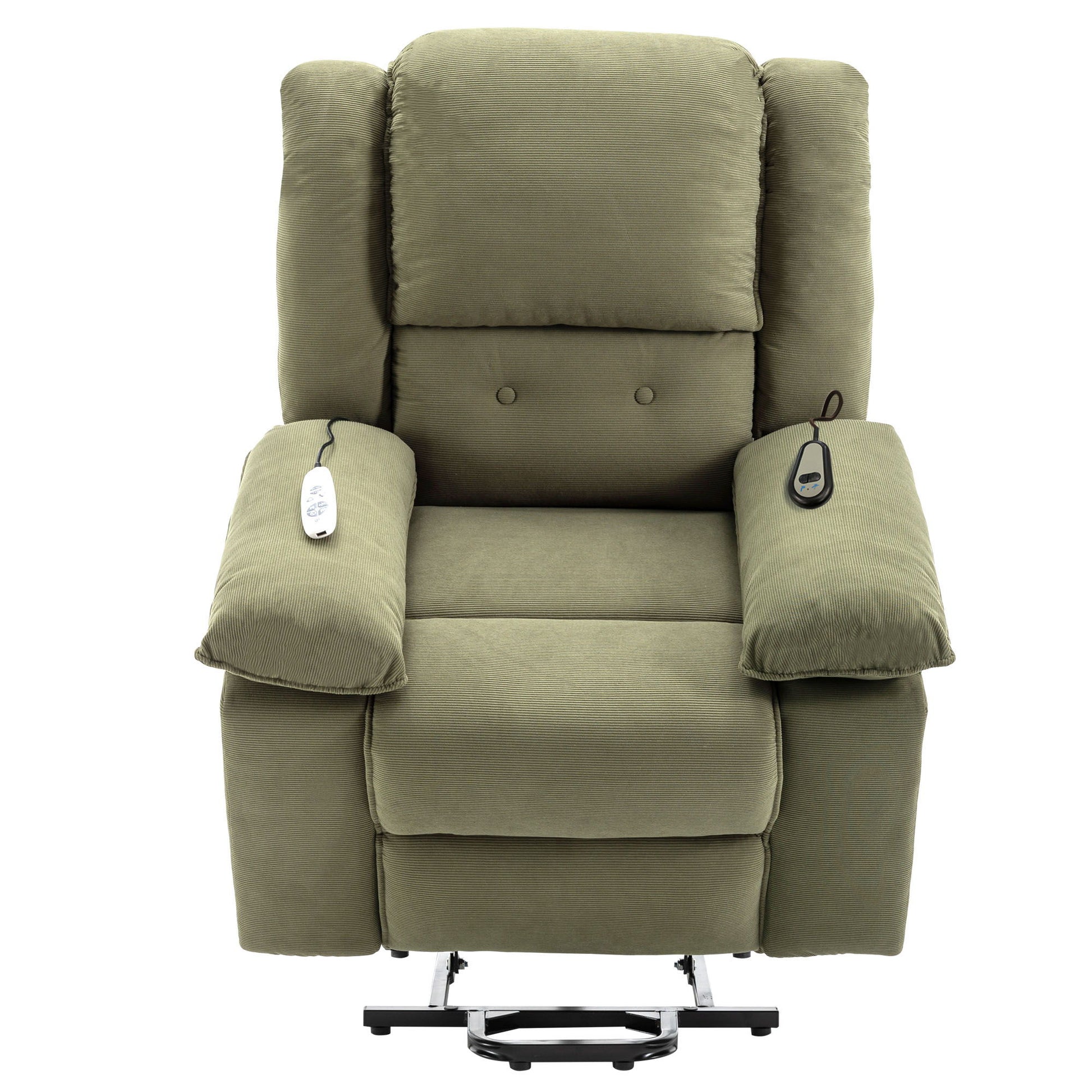 Massage Recliner Power Lift Chair With Adjustable Massage And Heating Function