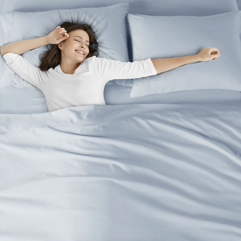 Microfiber - All Season Soft Touch Queen Sheet Set - Blue