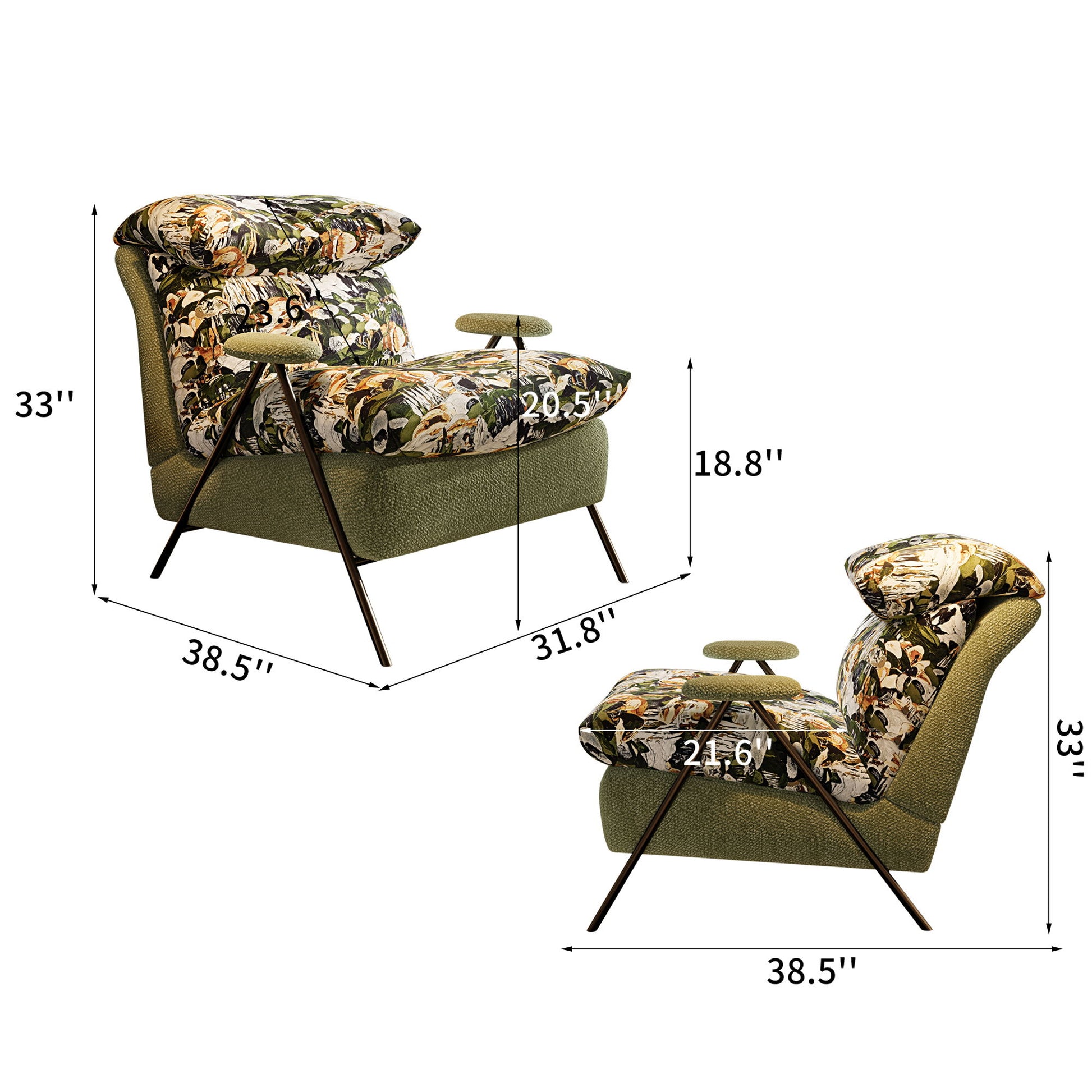 Ergonomic Single Chair